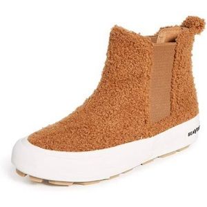 NIB SeaVees Laguna Sherpa Chelsea Boots Sz 9